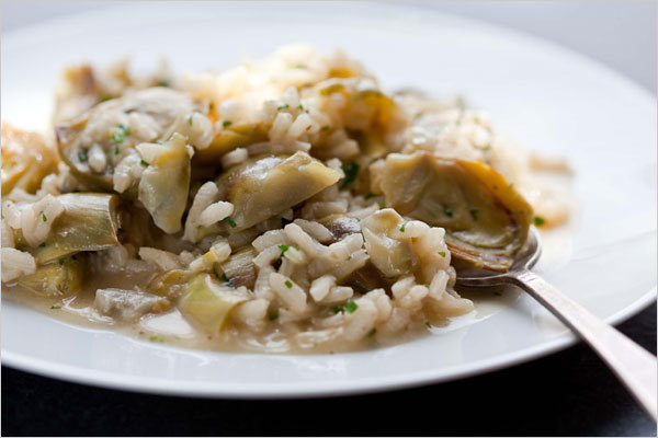 Baby Artichoke Risotto