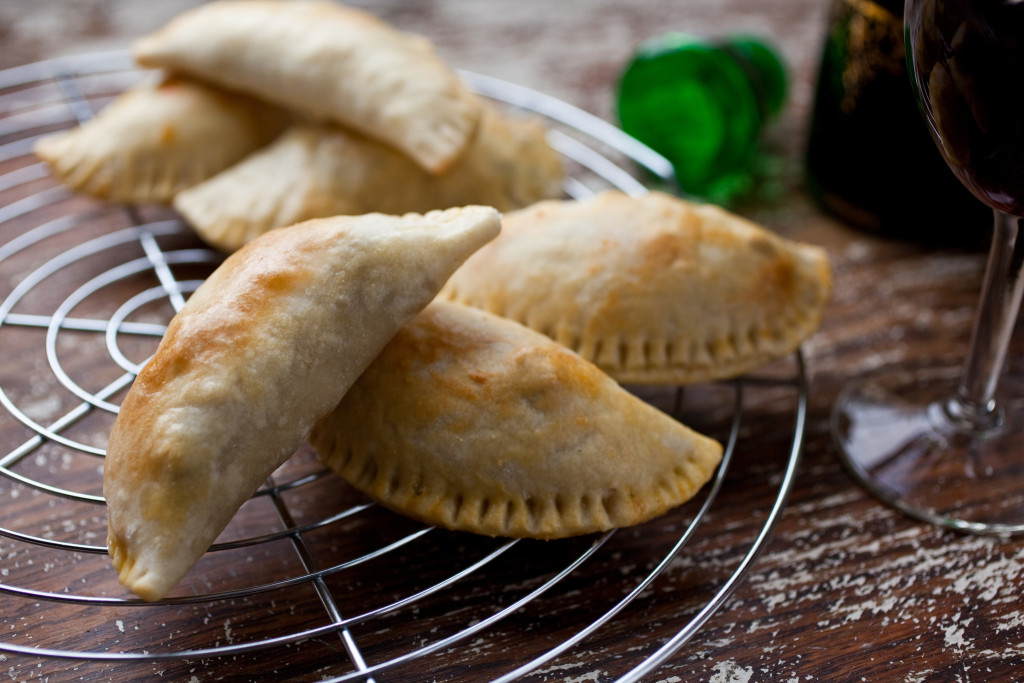 Fried Mushroom and Cheese Empanadas