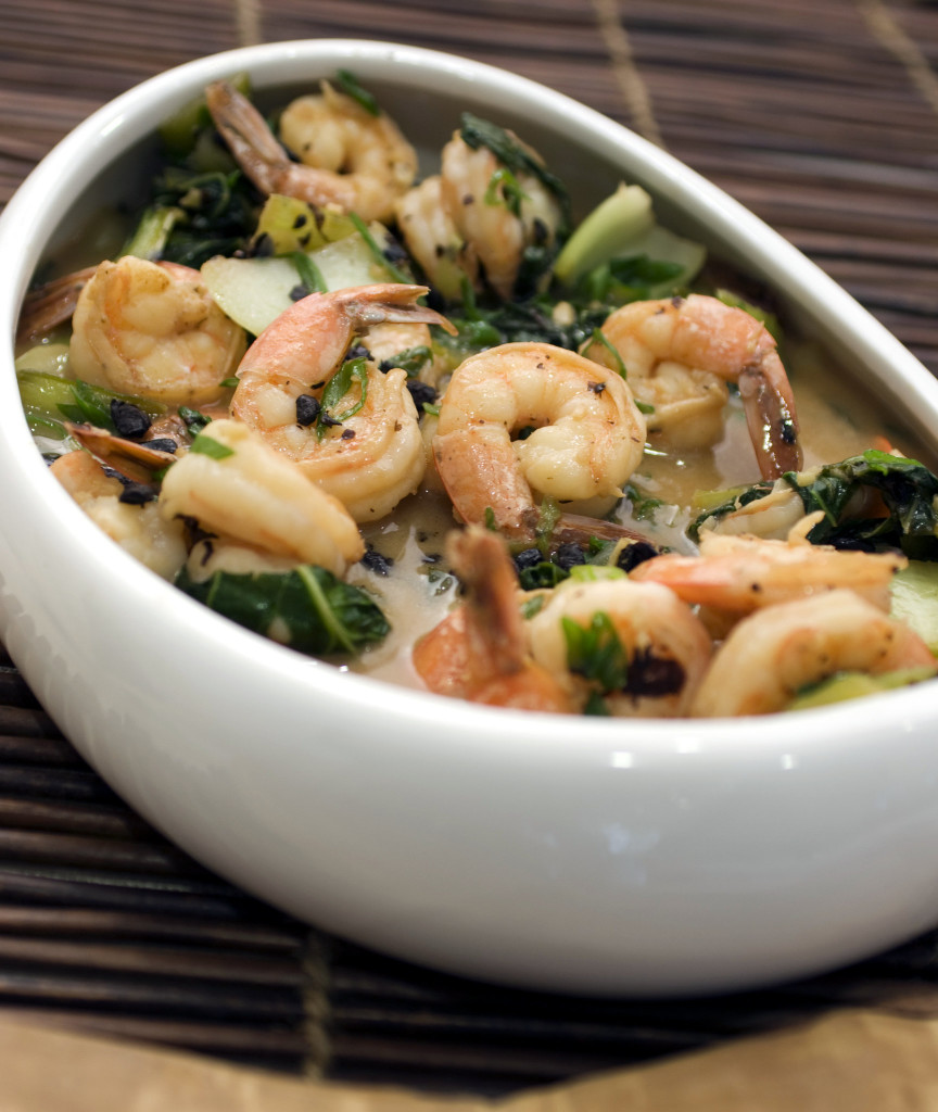 Stir-Fried Shrimp With Black Beans