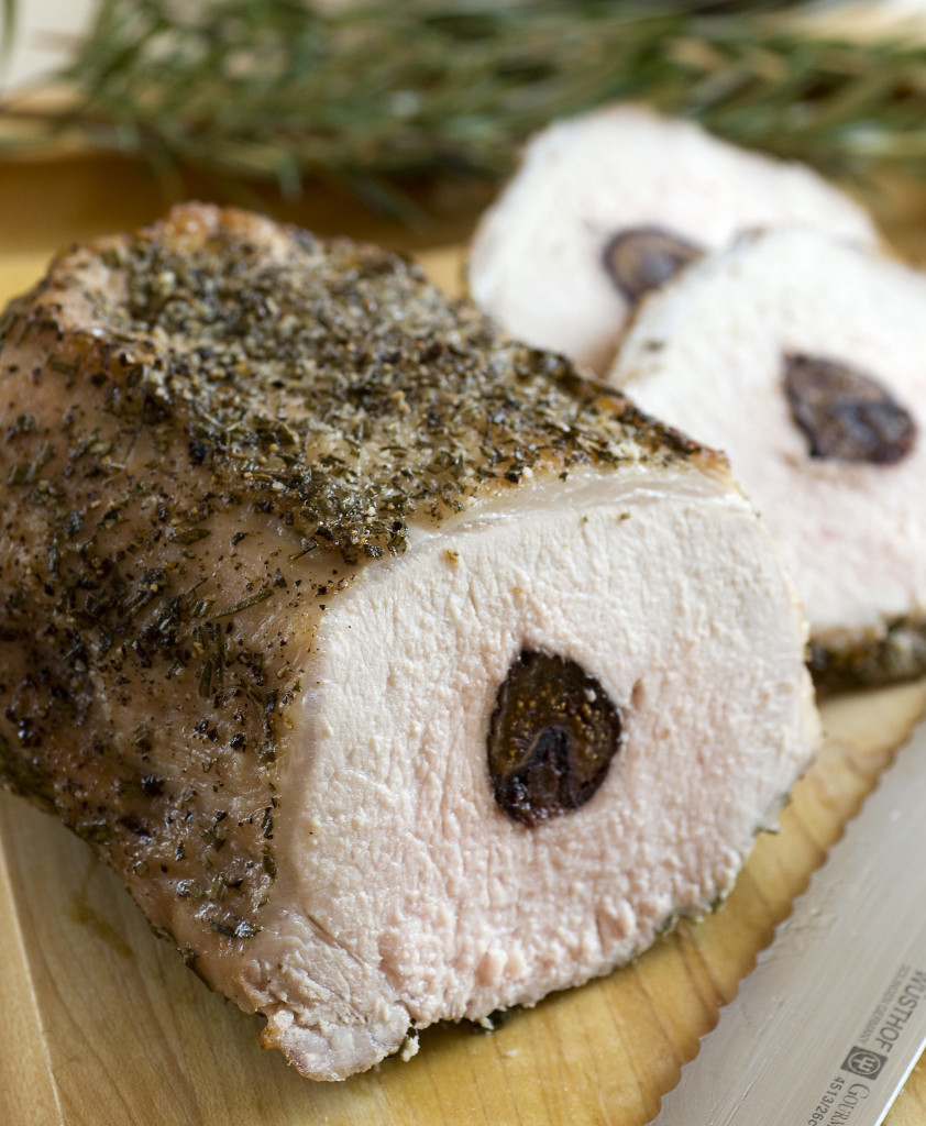 Stuffed Pork Loin With Figs