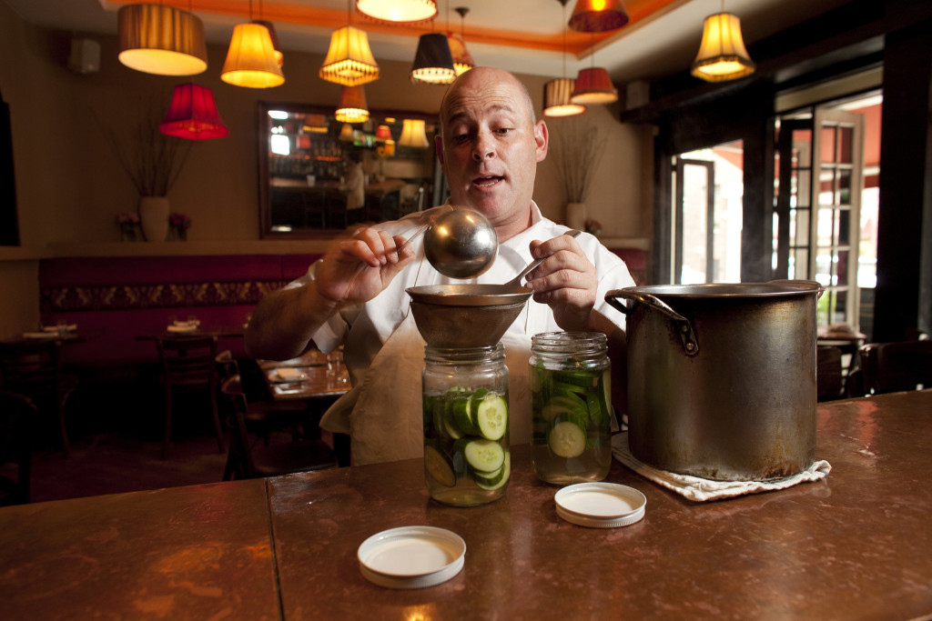 Tarragon Cucumber Pickles