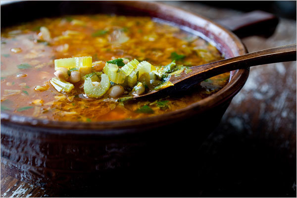 White Beans With Celery
