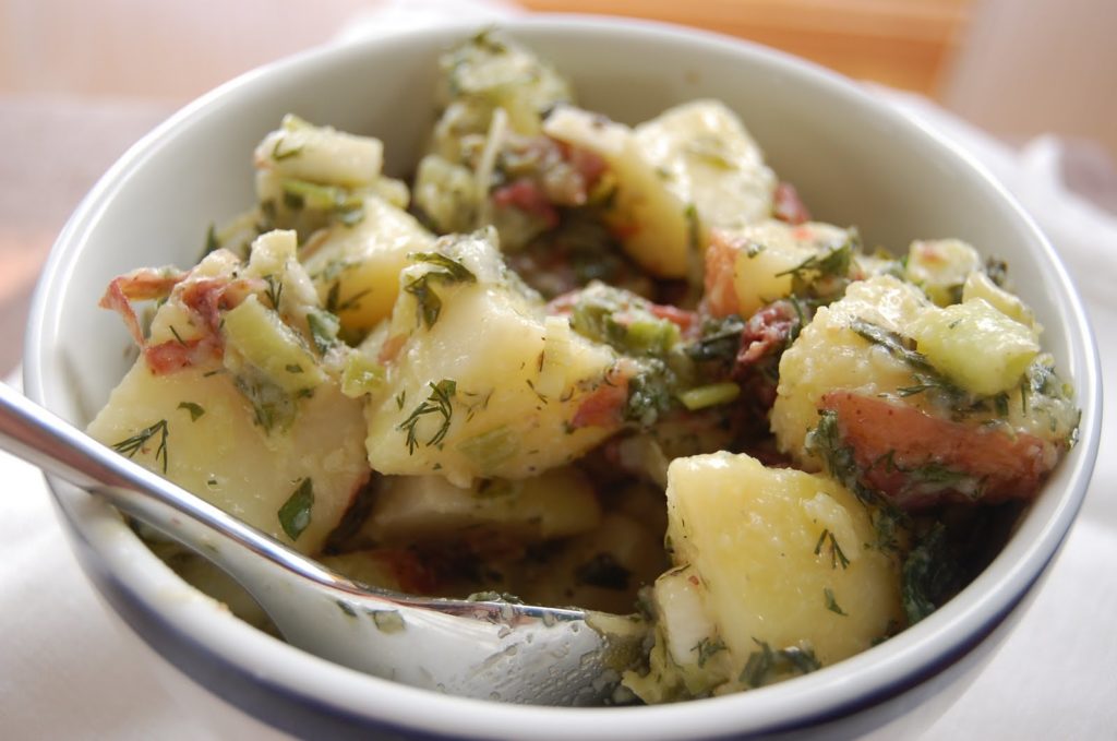 German Potato Salad With Lovage