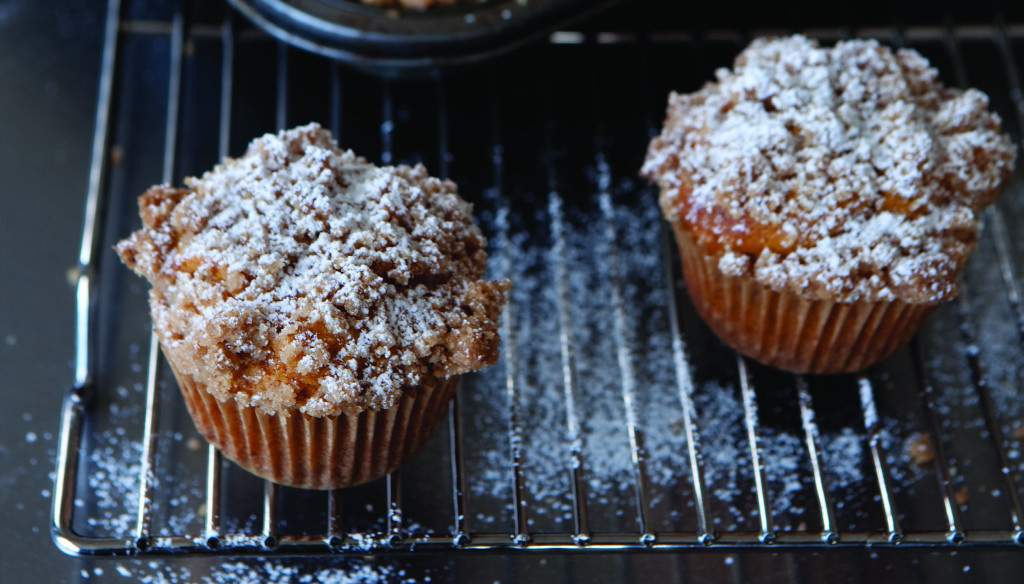 Isaiah’s Pumpkin Muffins With Crumble Topping