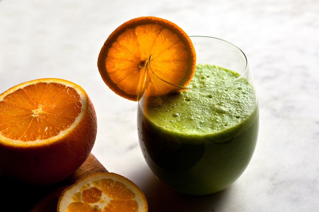 Arugula Piña Colada Smoothie