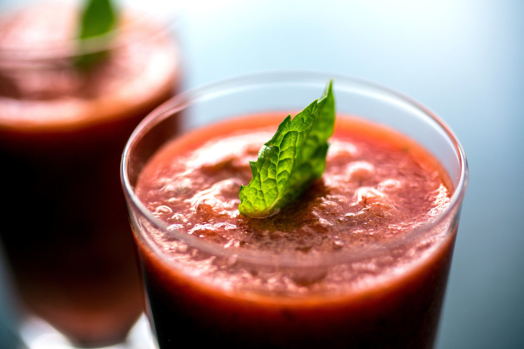 Beet and Tomato Gazpacho