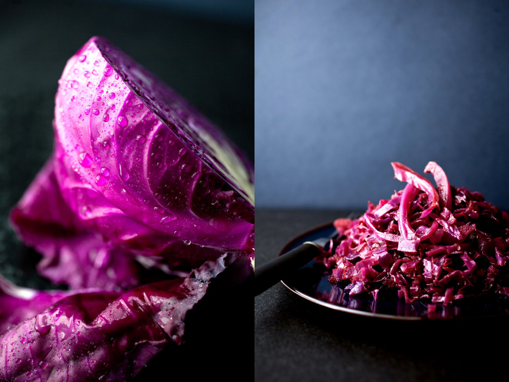 Braised Red Cabbage With Apples