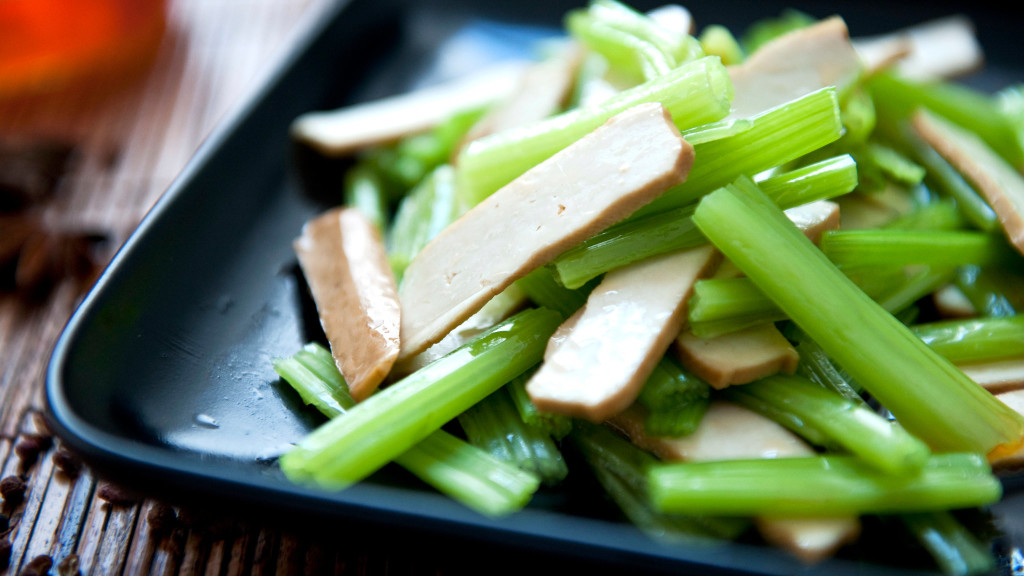 Celery and Tofu Salad