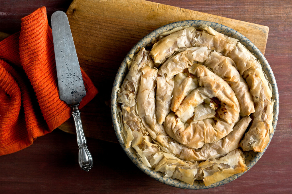 Coiled Greek Winter Squash Pie