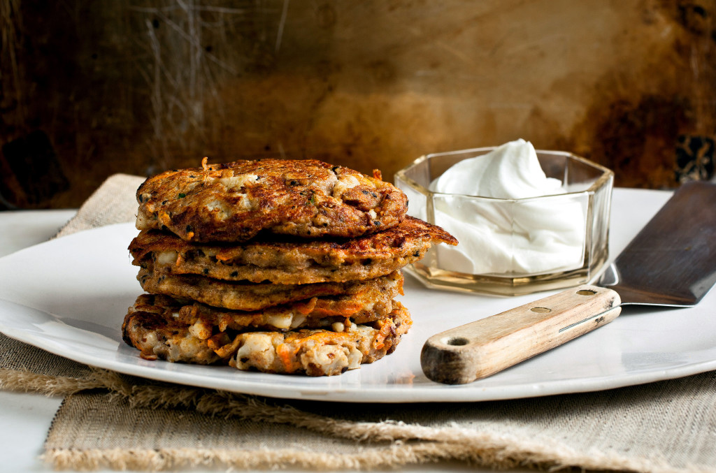 Cottage Cheese Pancakes With Indian Spices
