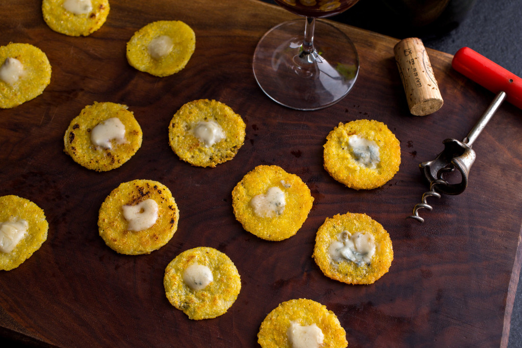 Crispy Polenta Medallions