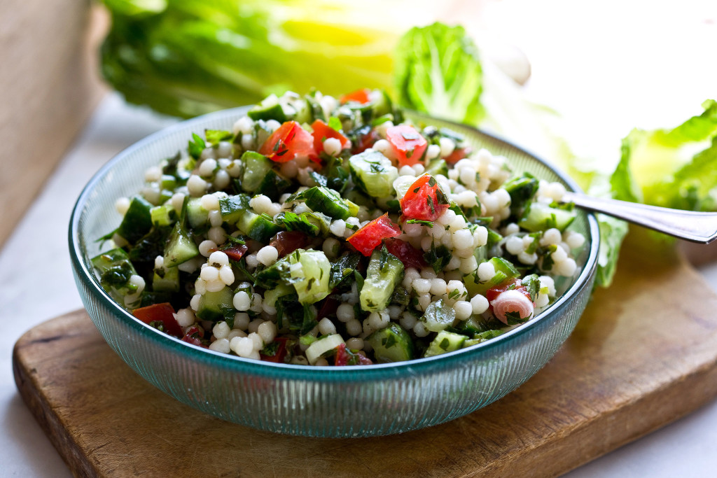 Cucumber and Israeli Couscous Salad