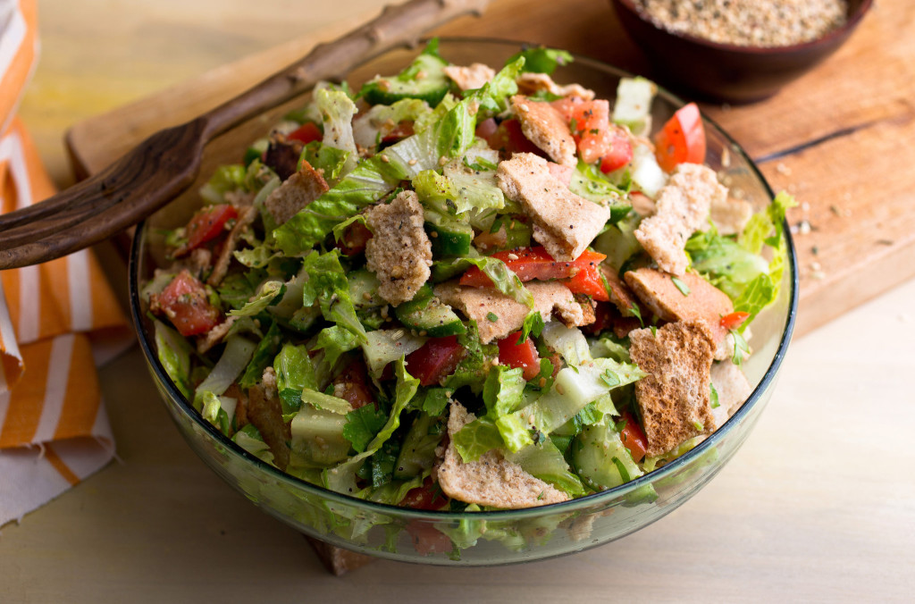 Fattoush With Dukkah