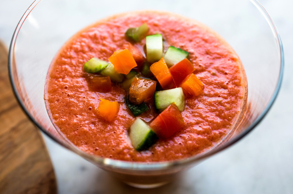 Gazpacho sans Bread