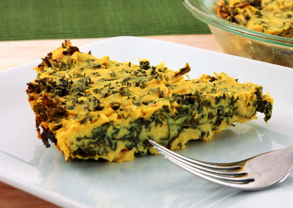 Greens Quiche