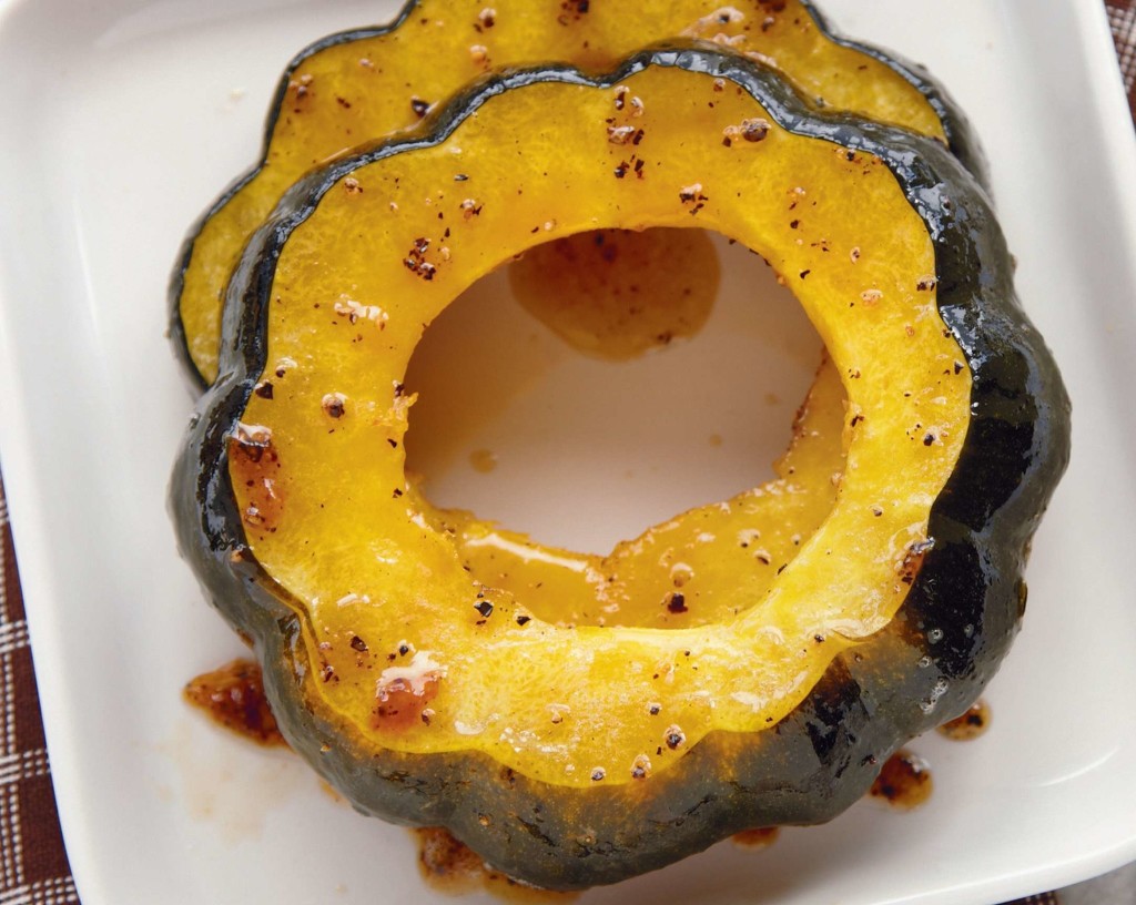 Honey-Roasted Acorn Squash Rings