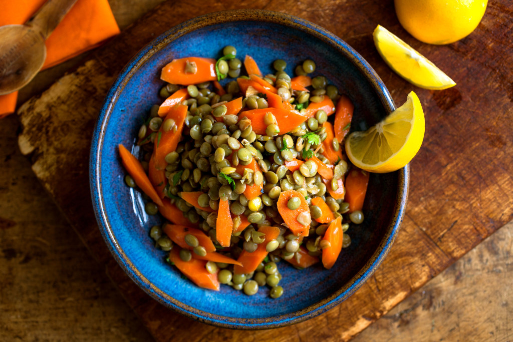 Lentil and Carrot Salad With Middle Eastern Spices