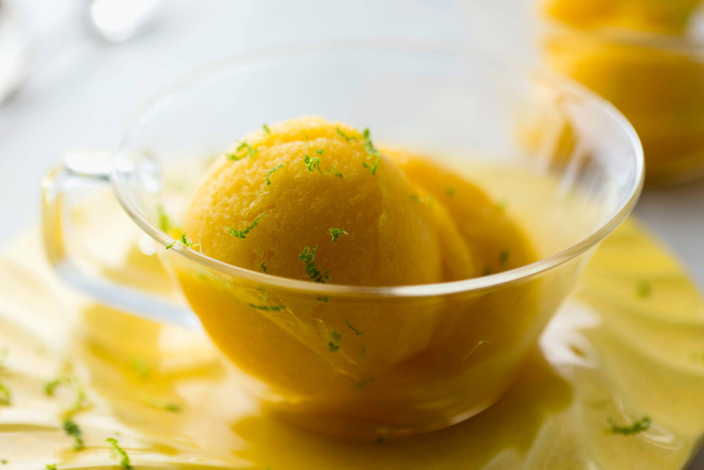 Mango Lime Sorbet