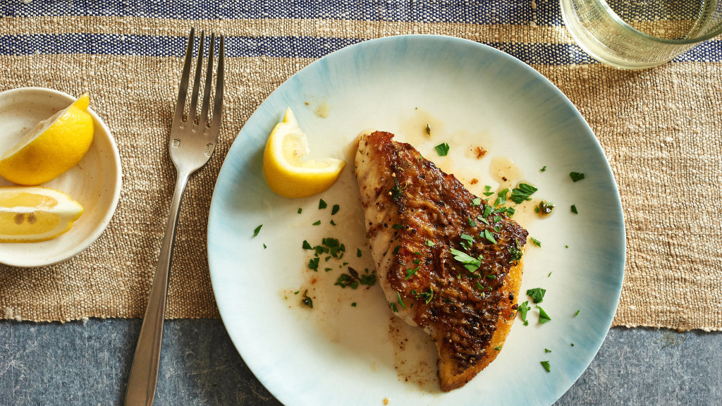 Pan Roasted Fish Fillets With Herb Butter