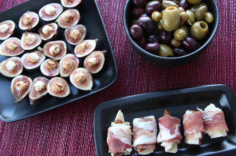 Prosciutto, Fig and Parmesan Rolls Dining and Cooking