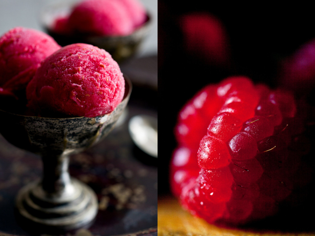 Raspberry Rose Sorbet