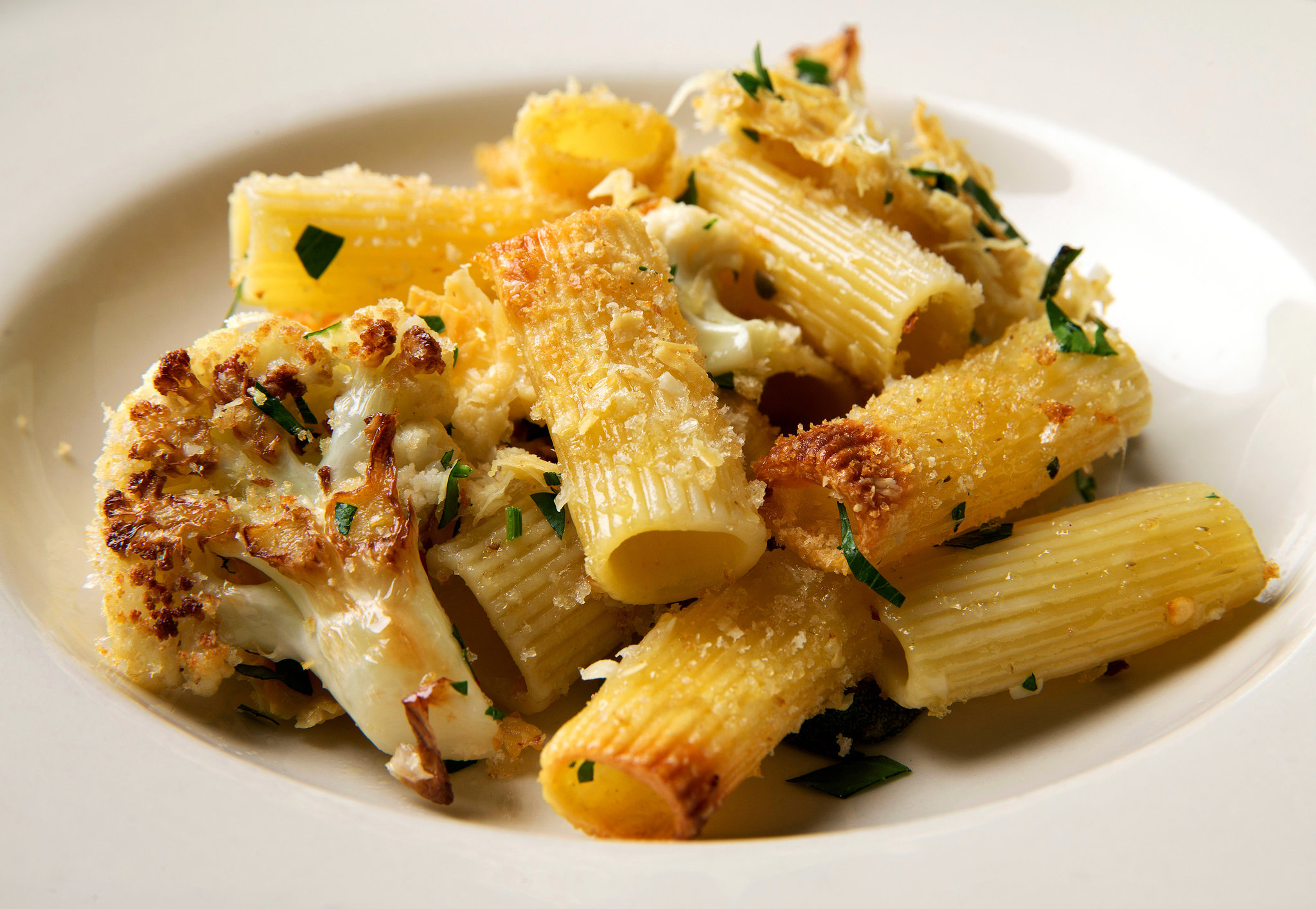 Rigatoni and Cauliflower al Forno - Dining and Cooking
