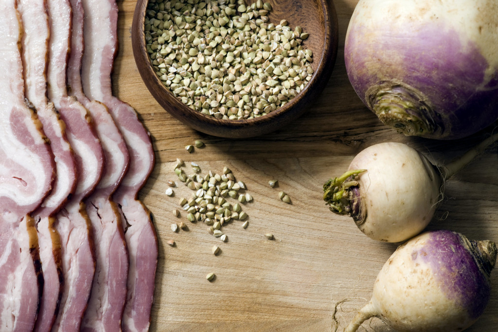 Rustic Cabbage, Beef and Buckwheat Soup