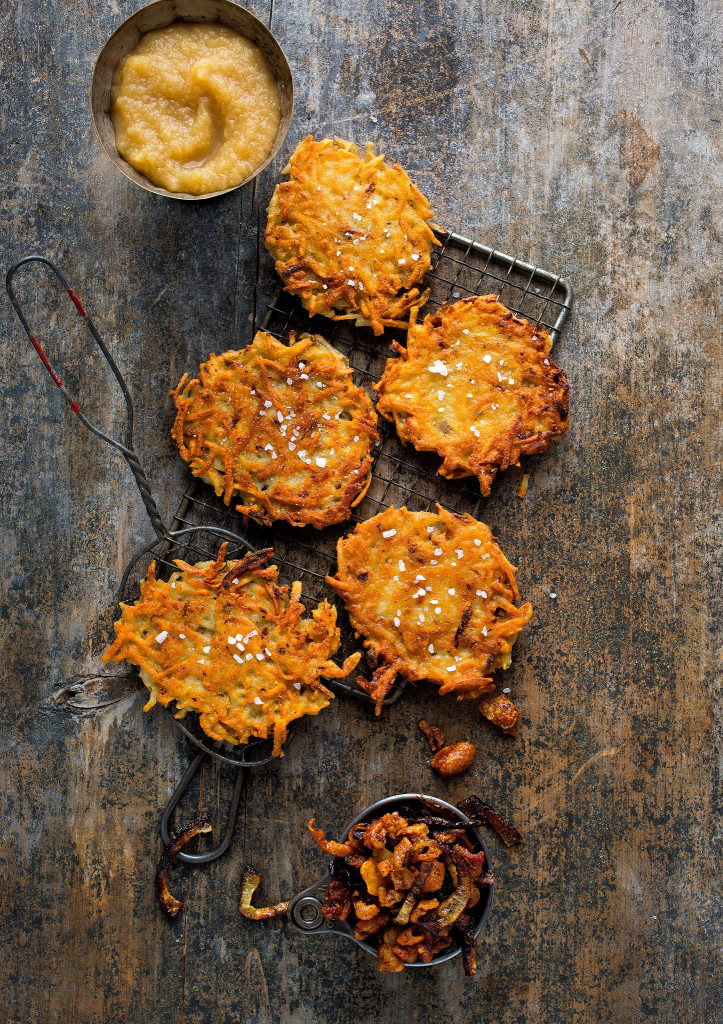 Schmaltz Latkes