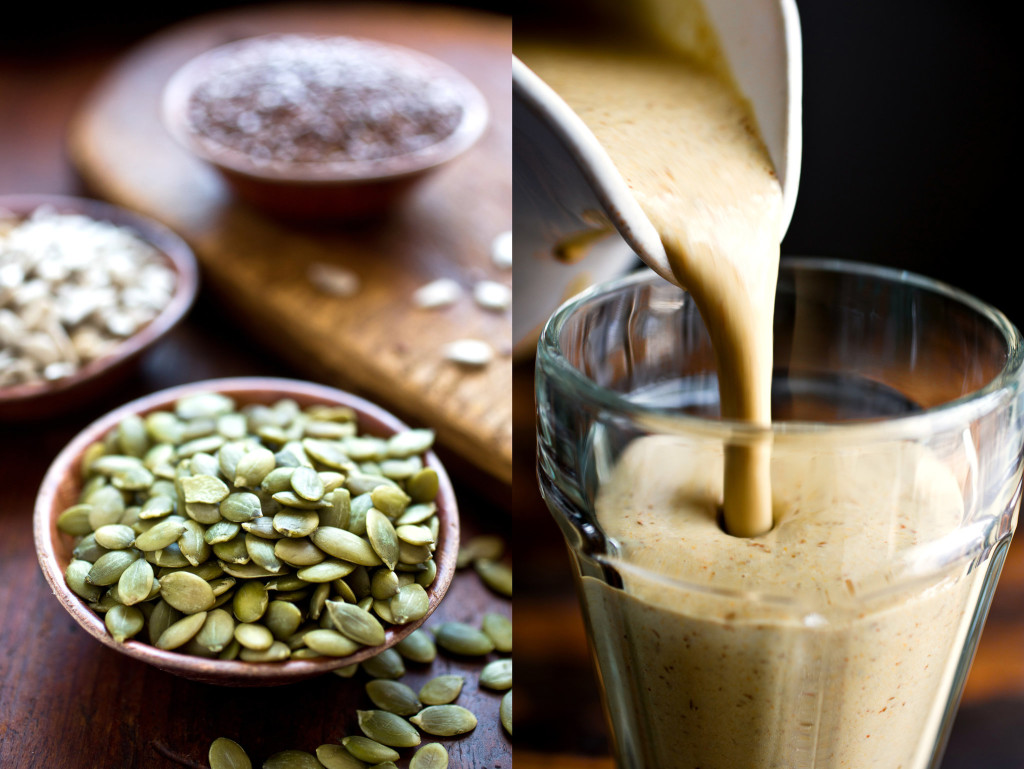 Seeded Banana Frappe