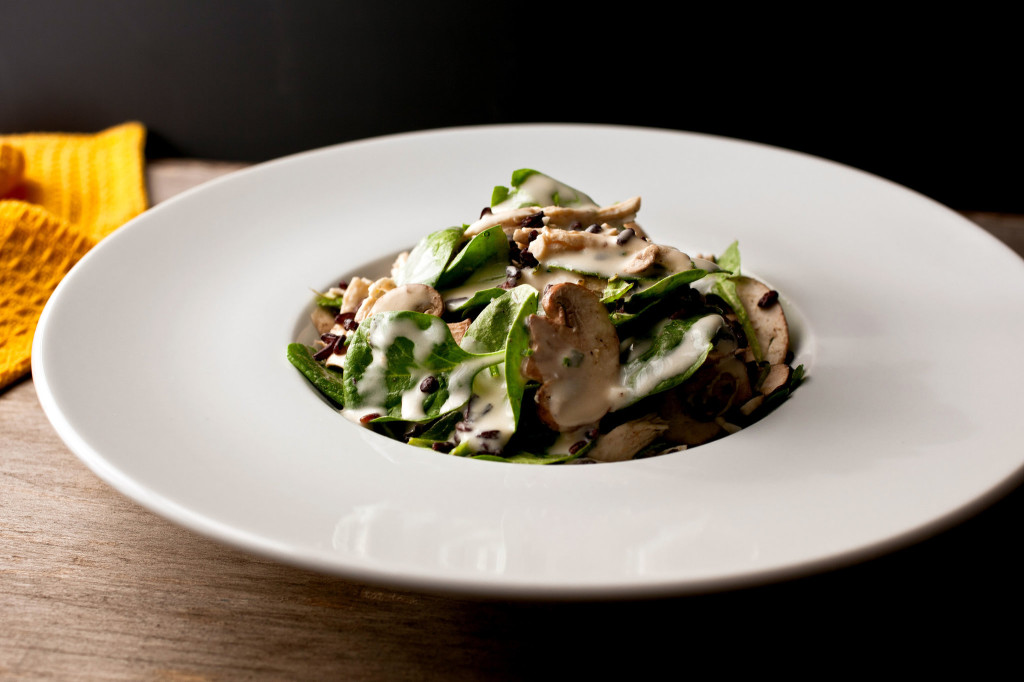 Spinach and Turkey Salad