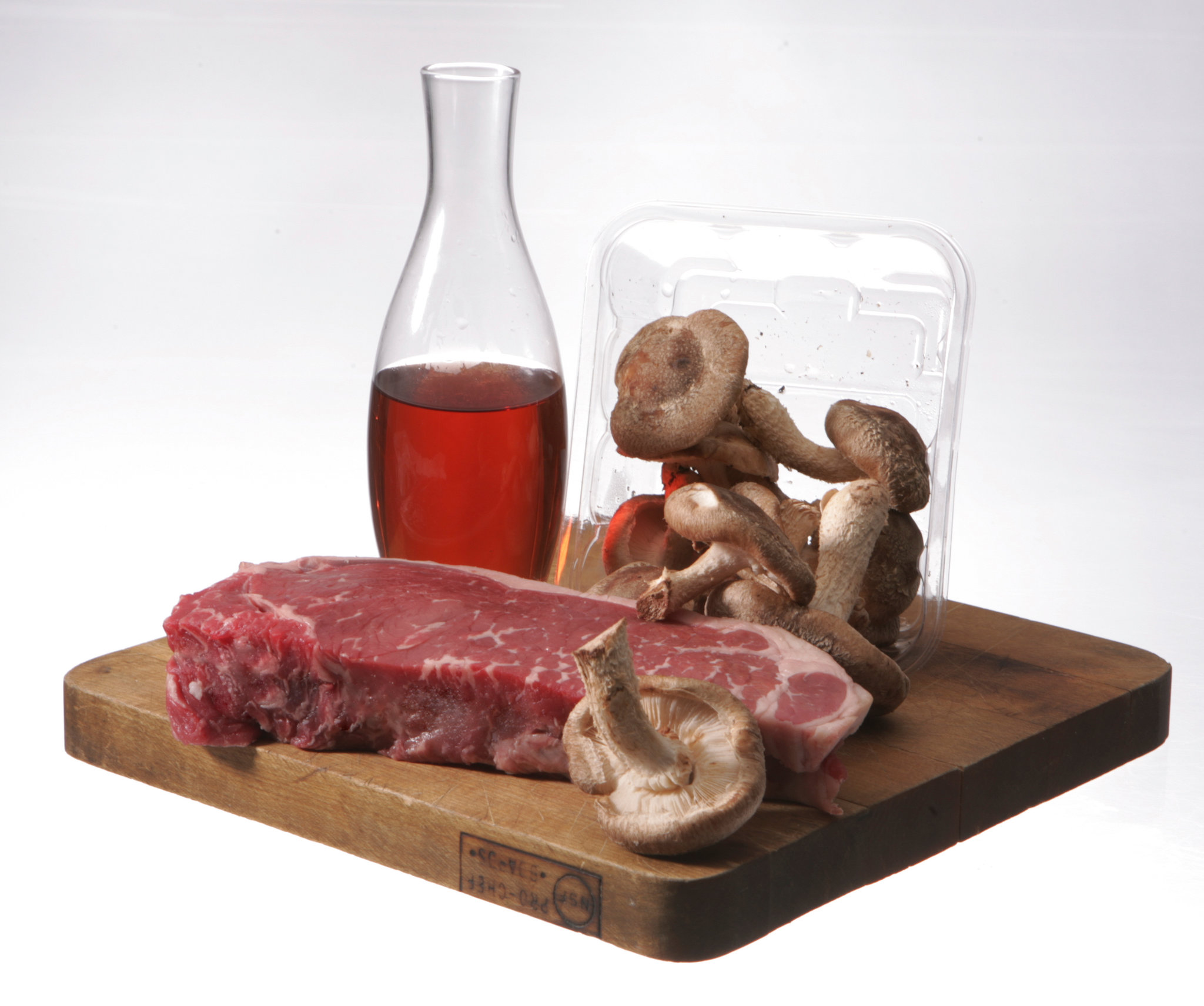 Steaks With Chimichurri Mushrooms