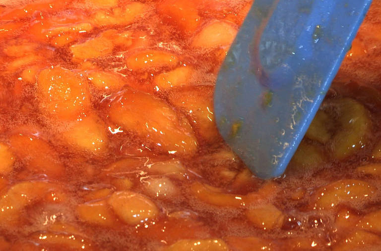 Grilled Nopales en Chile Rojo Dining and Cooking