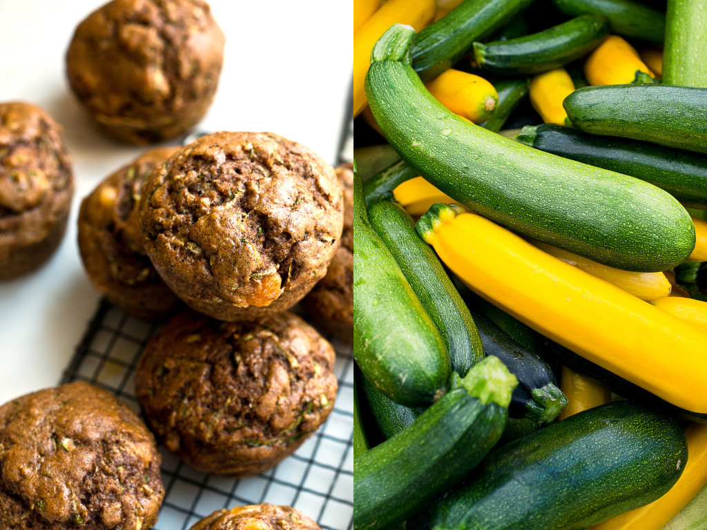 Zucchini and Apricot Muffins