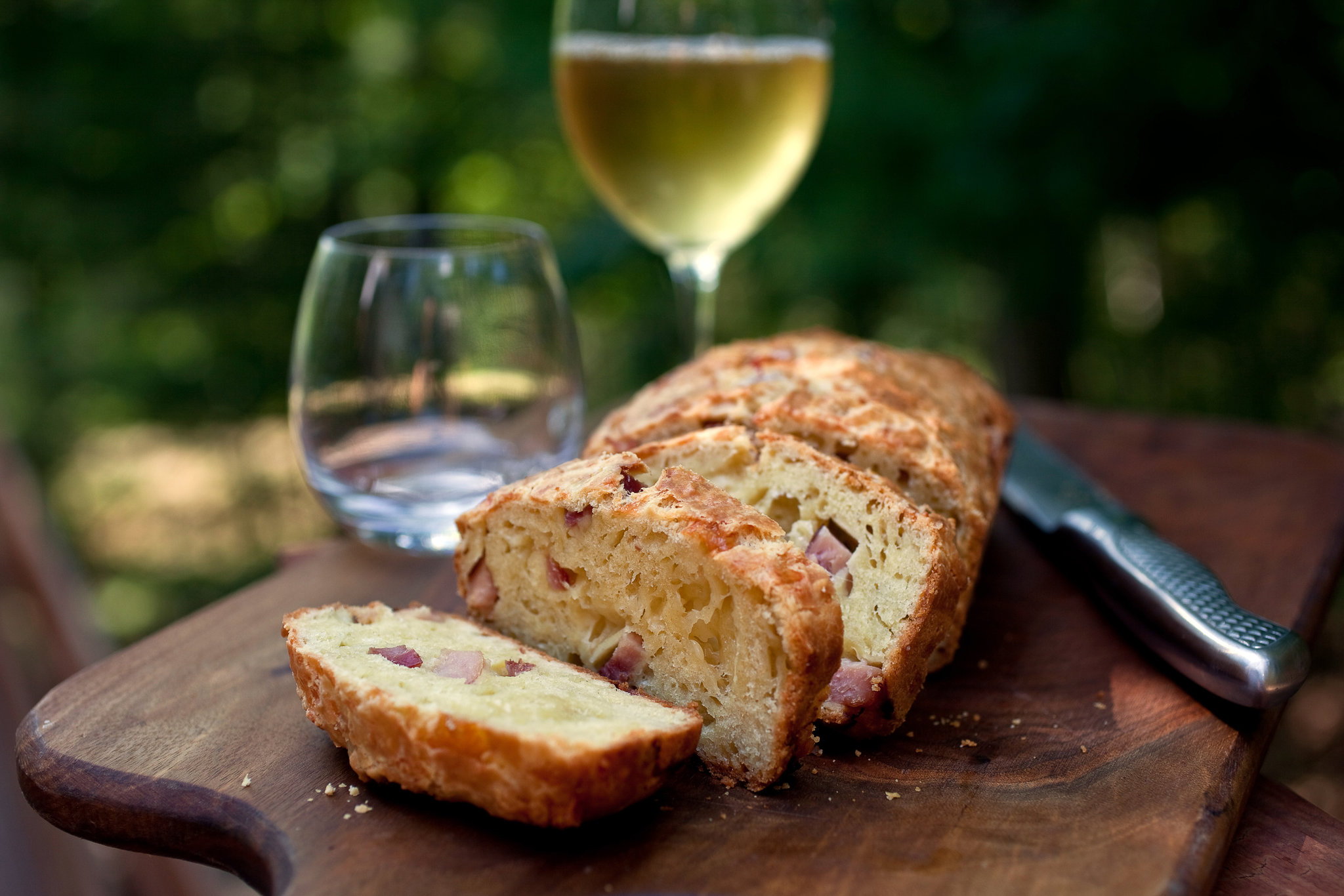 Savory Ham and Gruyère Bread Dining and Cooking