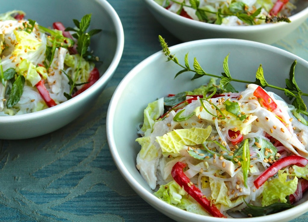 Coconut-lime noodle salad