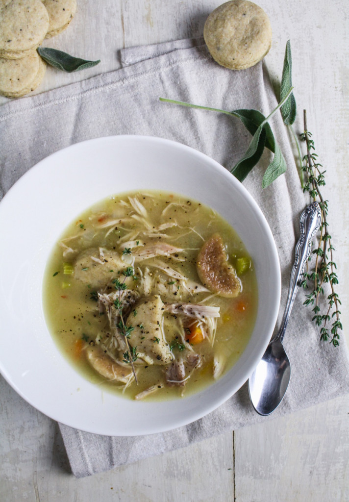 Rabbit Stew with Black Pepper Dumplings