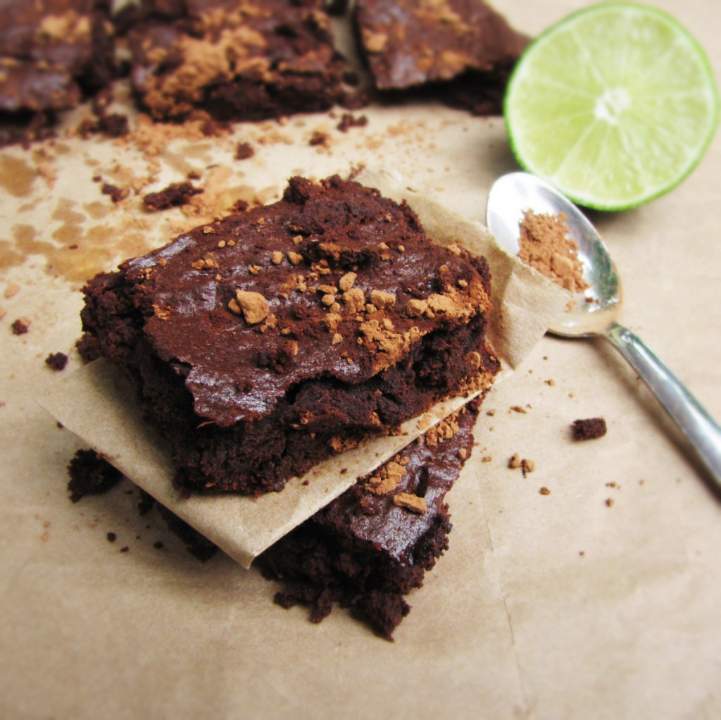Dark and Stormy Brownies