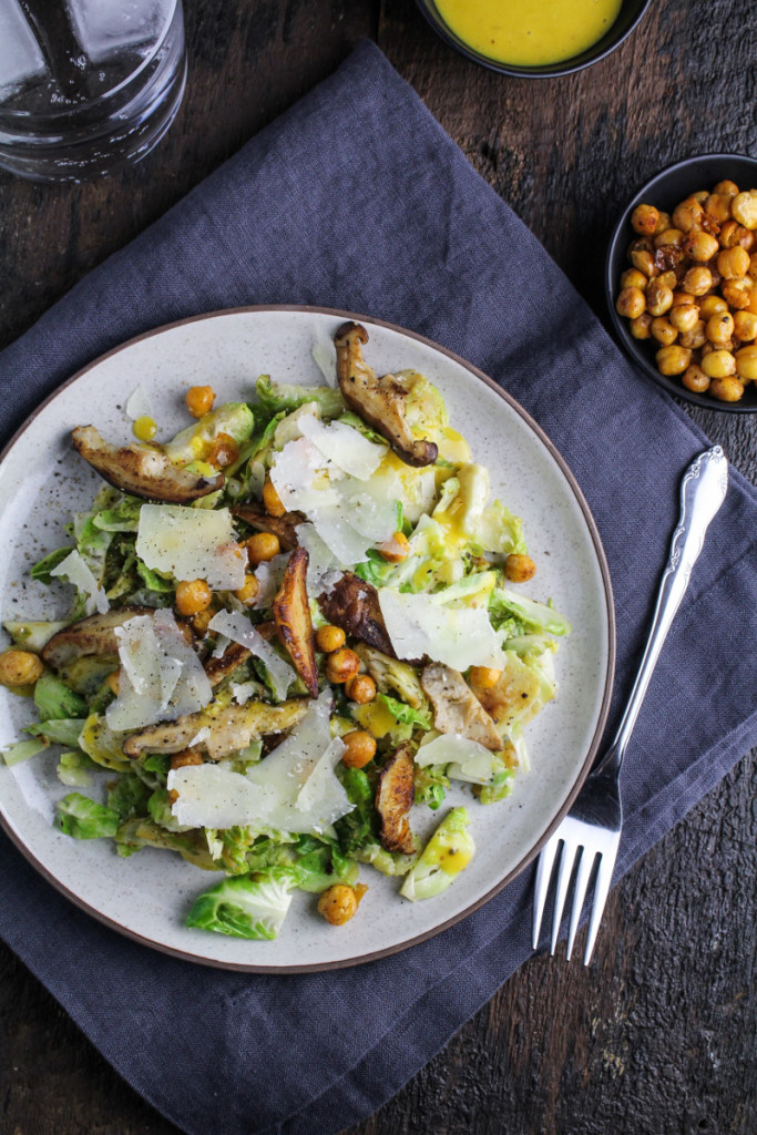 Brussels Sprout Caesar Salad