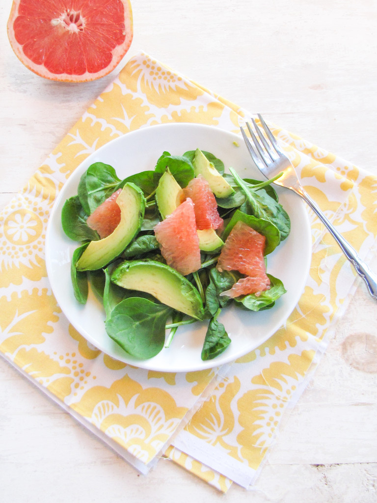 Grapefruit and Avocado Salad with Ginger-Cassis Dressing - Dining and ...