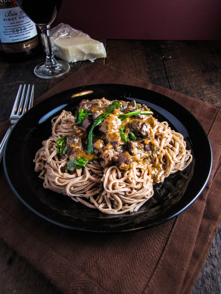 Linguine al Cocoa with Venison Ragu