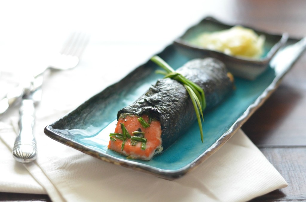 Nori Wrapped Salmon