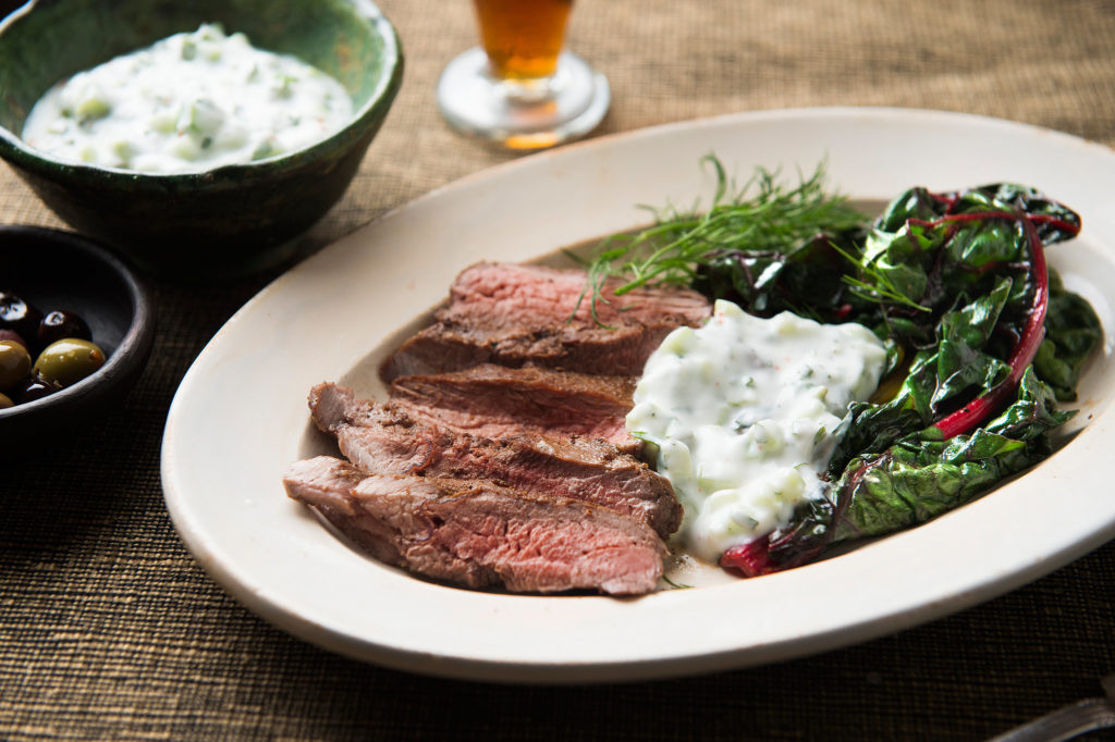 Lamb Steak With Lebanese Spices