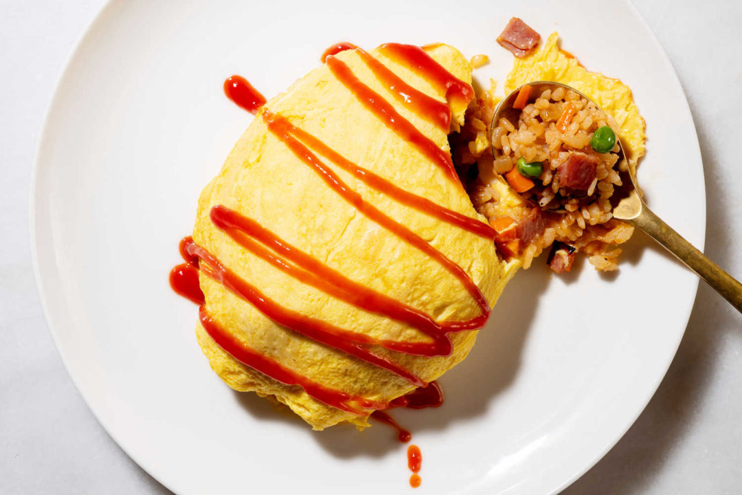 Omurice (Japanese Rice Omelet)