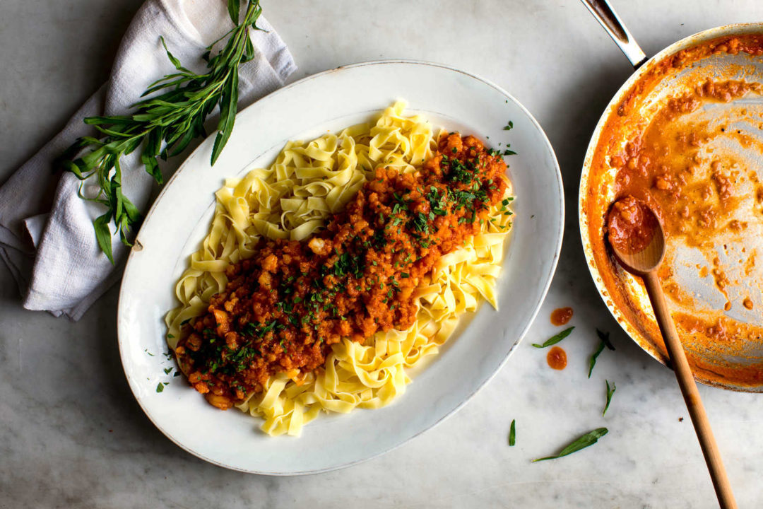 Shrimp Bolognese