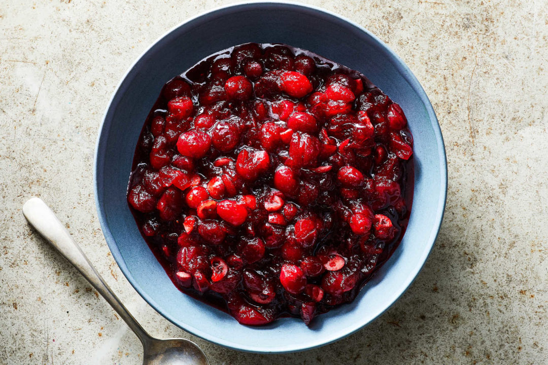 Slow Cooker Cranberry Sauce With Port and Orange