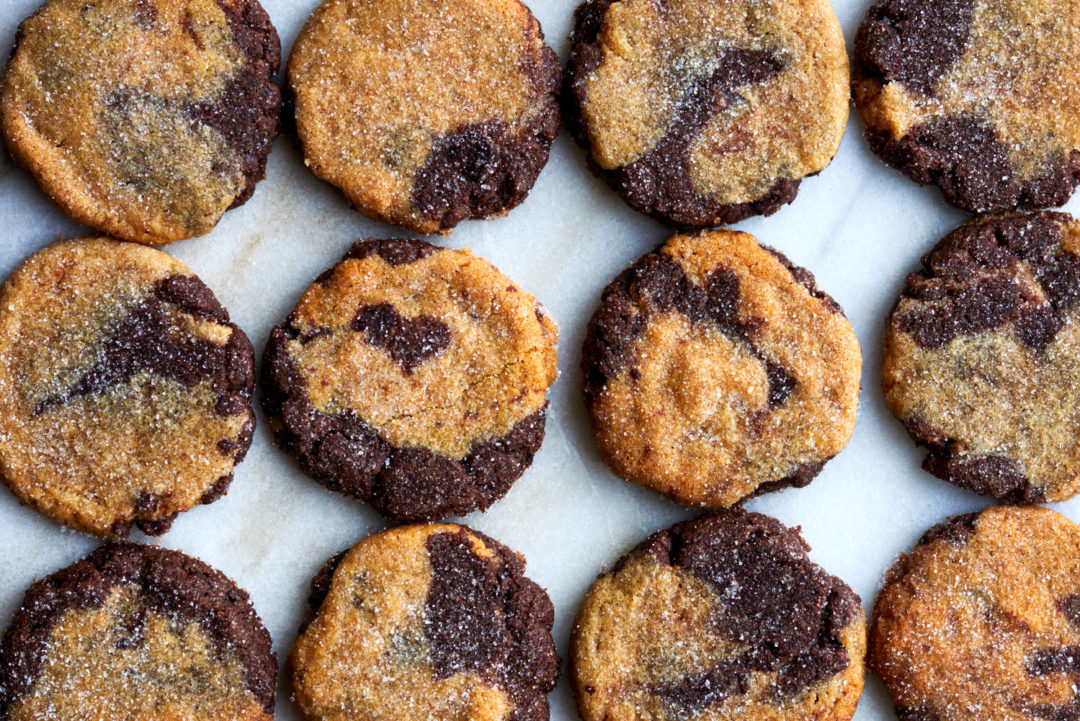 Chocolate-Peanut Butter Swirl Cookies