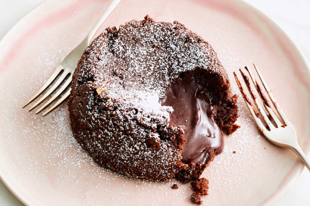 Chocolate Lava Cake for Two