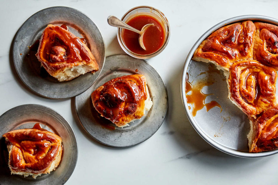 Cinnamon-Date Sticky Buns