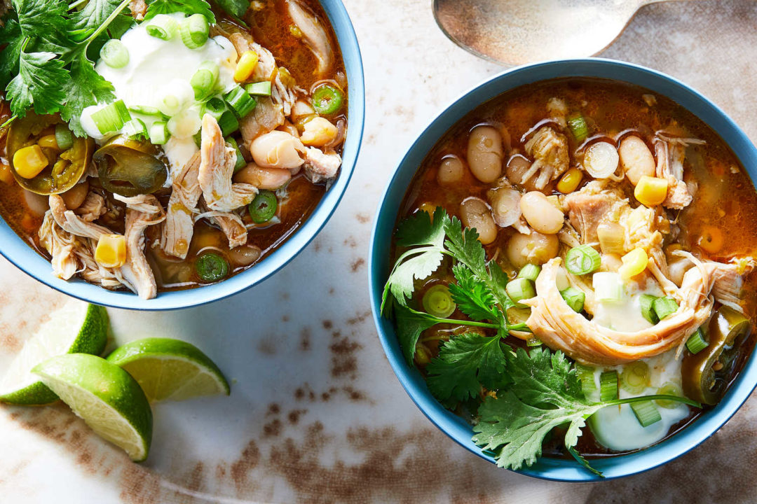 Slow Cooker White Chicken Chili