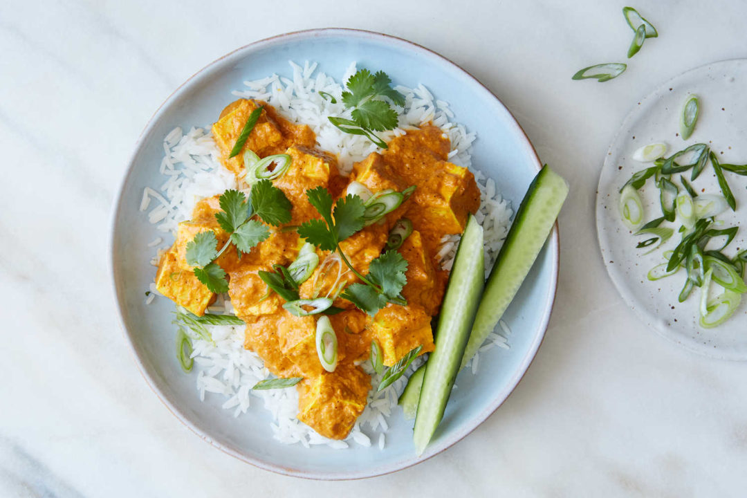 Indian Butter Tofu (Tofu Makhani)